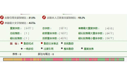 知网论文查重结果